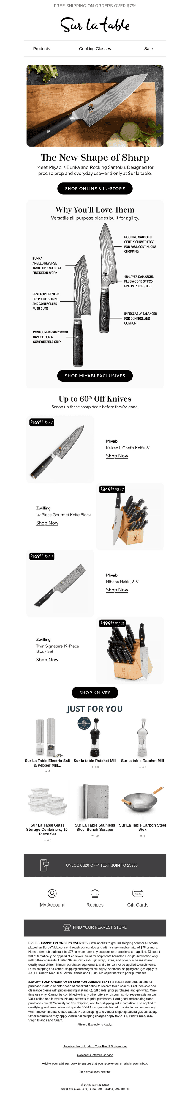 Two new knives that belong in your block.