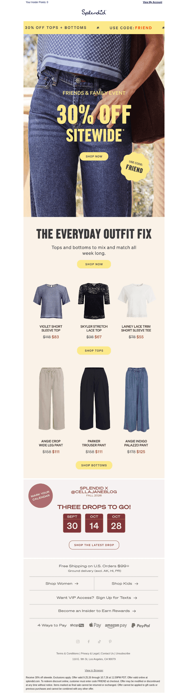 30% OFF the Whole Outfit
