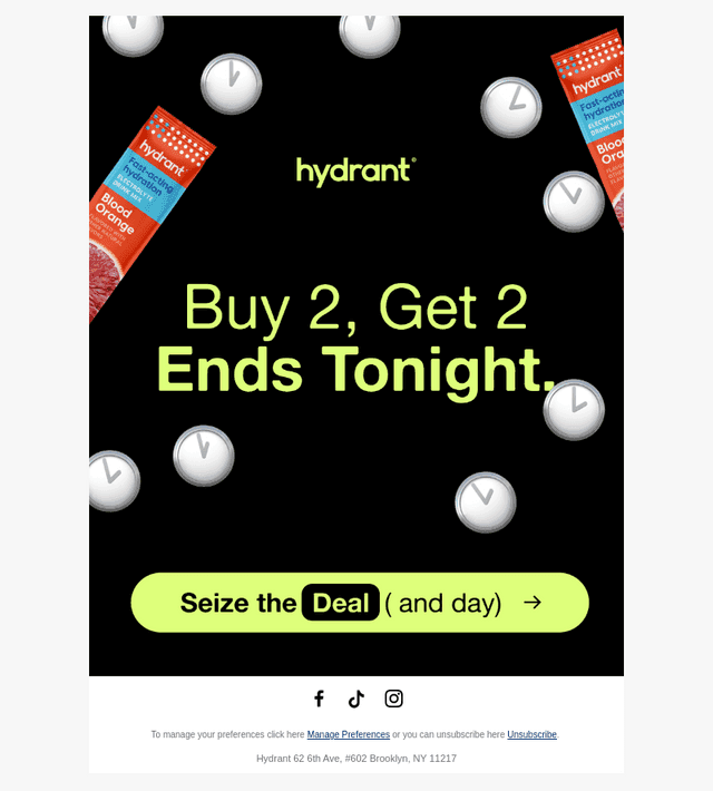 Hydrant email from Tue, Sep 29, 2026