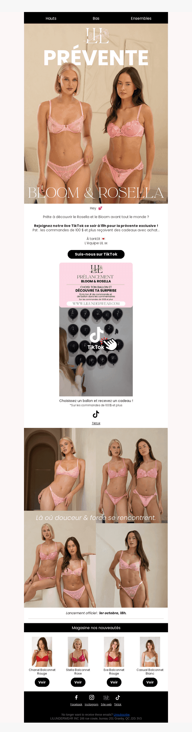 Prête pour la prévente ? 🌟