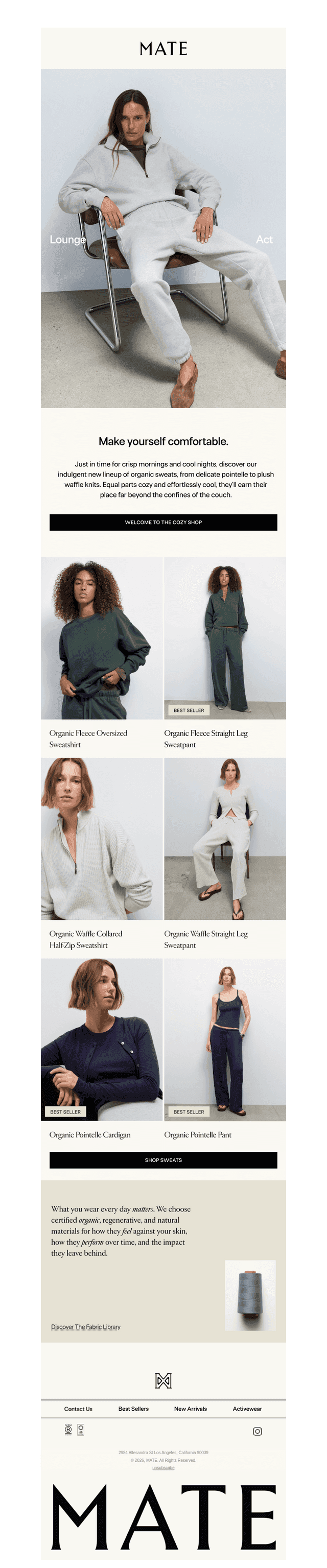 NEW: FALL'S COZIEST SWEATS