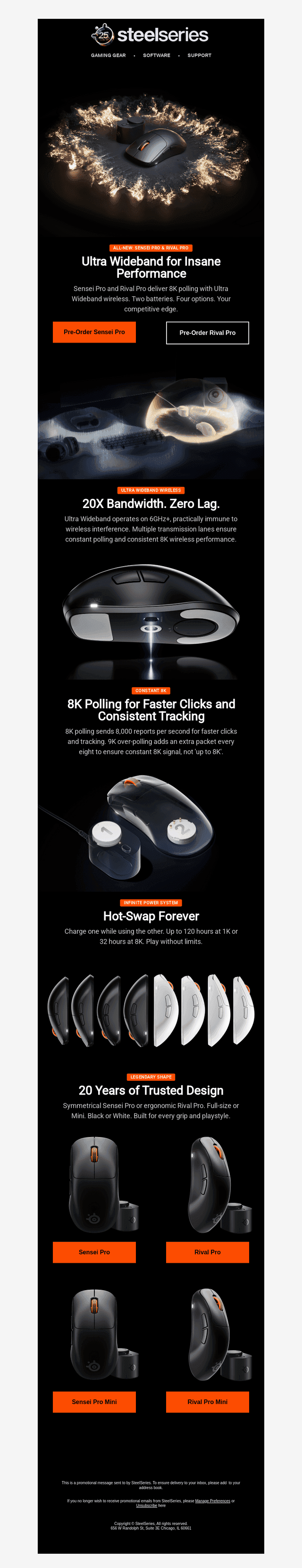 SteelSeries email from Wed, Sep 30, 2026