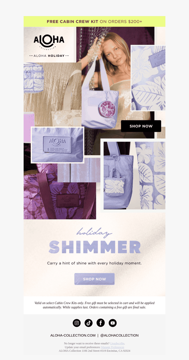 It’s Shimmer Season ✨