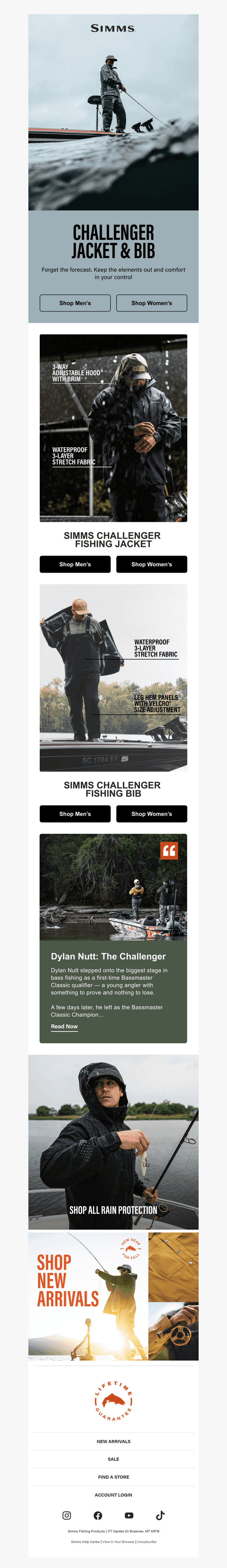 Challenger Jacket & Bib: Weatherproof your will