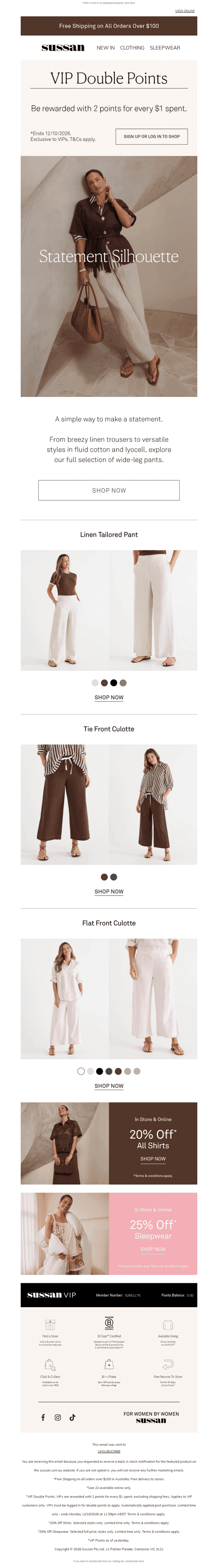 Statement Silhouette