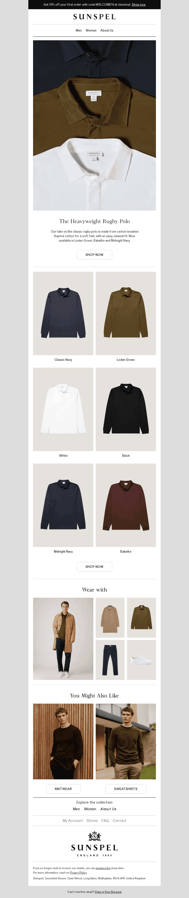 The Heavyweight Rugby Polo