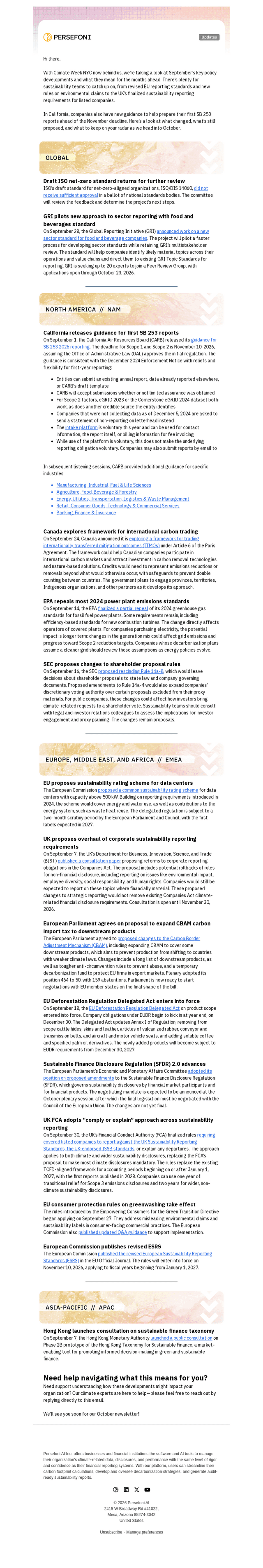 Persefoni email from Thu, Oct 1, 2026