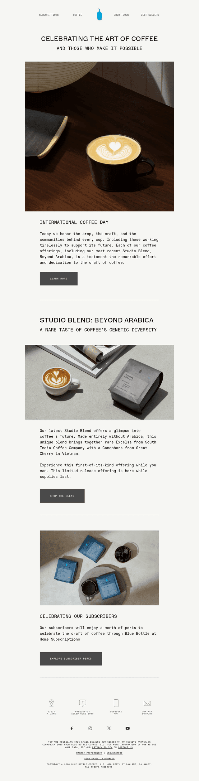 Honoring International Coffee Day