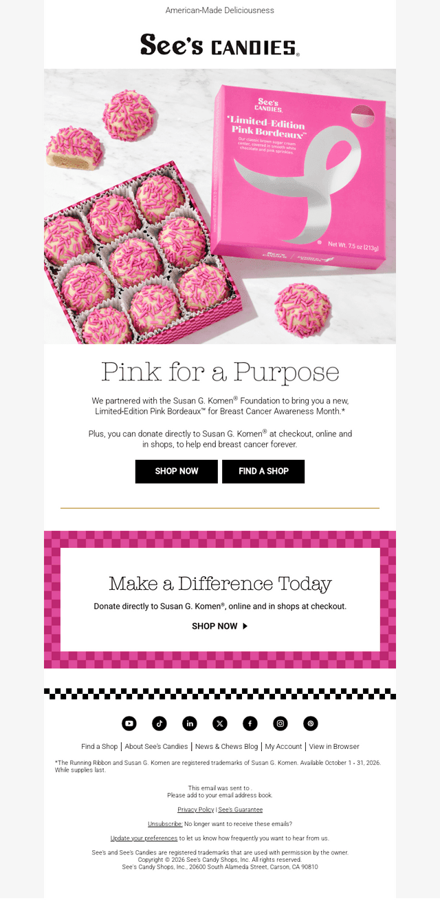 Try Our Limited-Edition Pink Bordeaux 💗