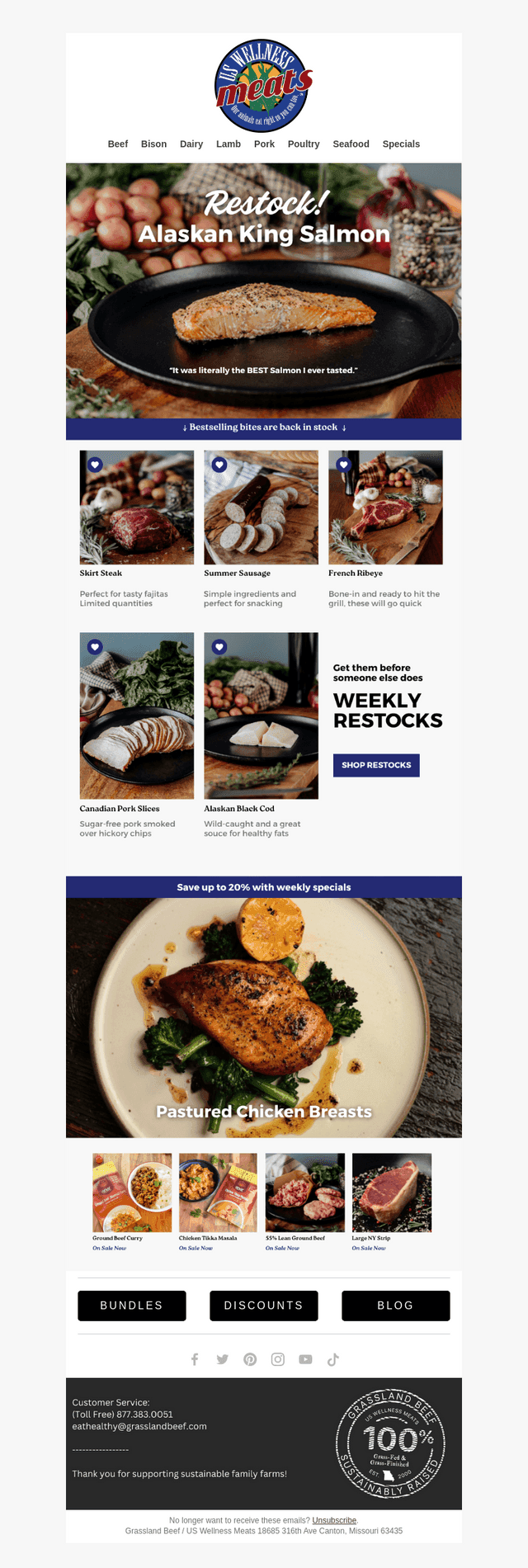US Wellness Meats email from Thu, Oct 1, 2026