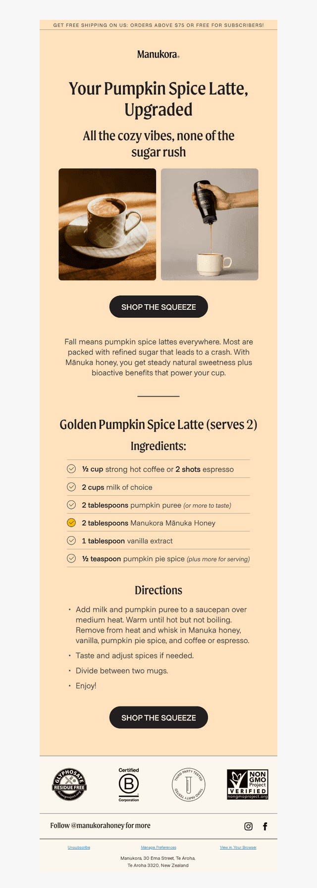 Pumpkin Spice Season is here