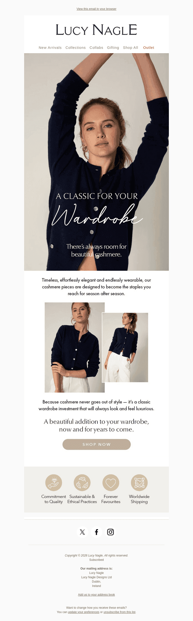 A Classic for Your Wardrobe
