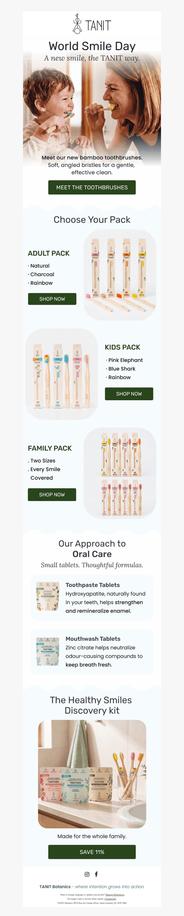 Our new toothbrushes are here!