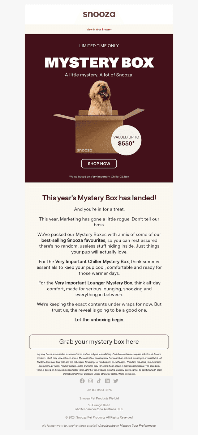 Our Mystery Boxes Have Landed⁉️