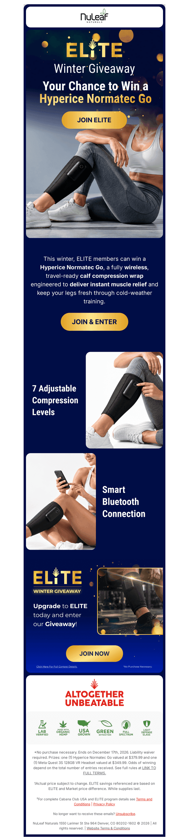 NuLeaf Naturals email from Fri, Oct 2, 2026