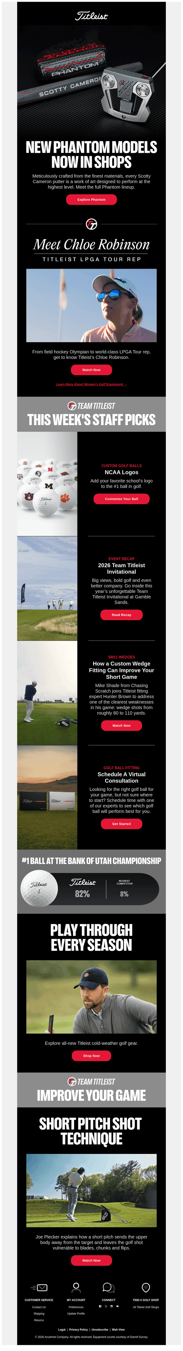 New Scotty Cameron Phantom Models Now In Shops