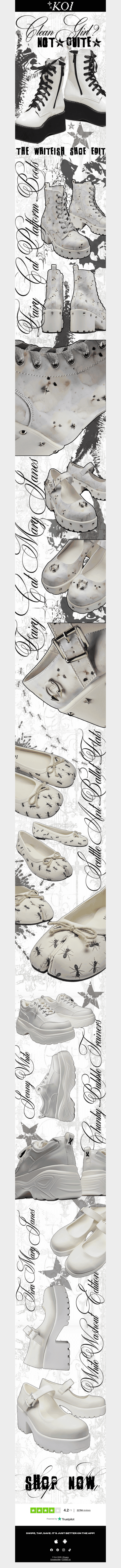 Not Your Typical White Shoe