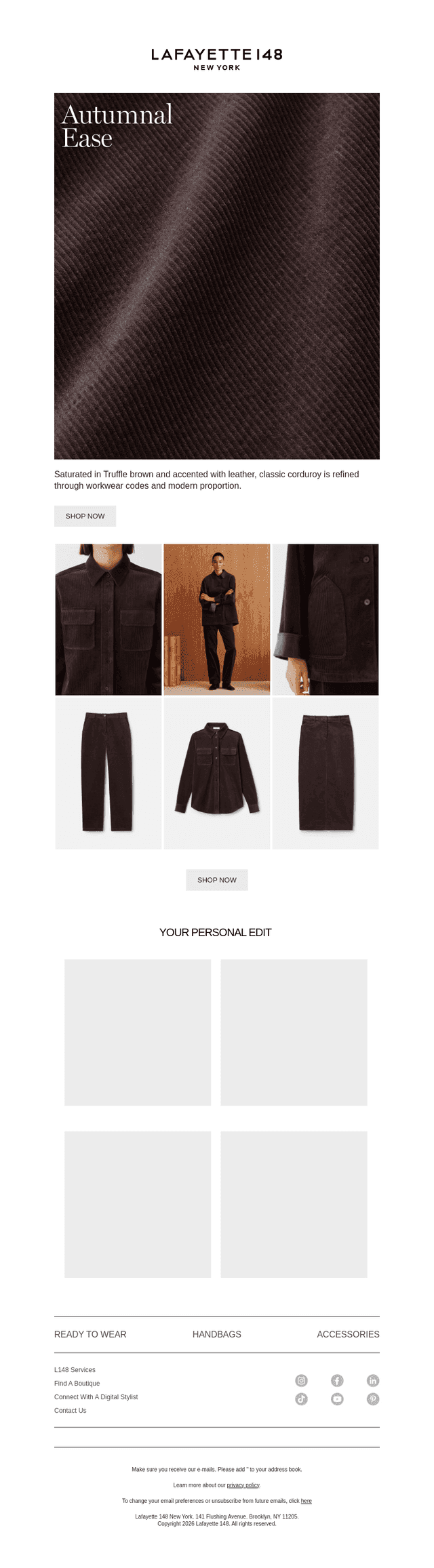 New In Corduroy
