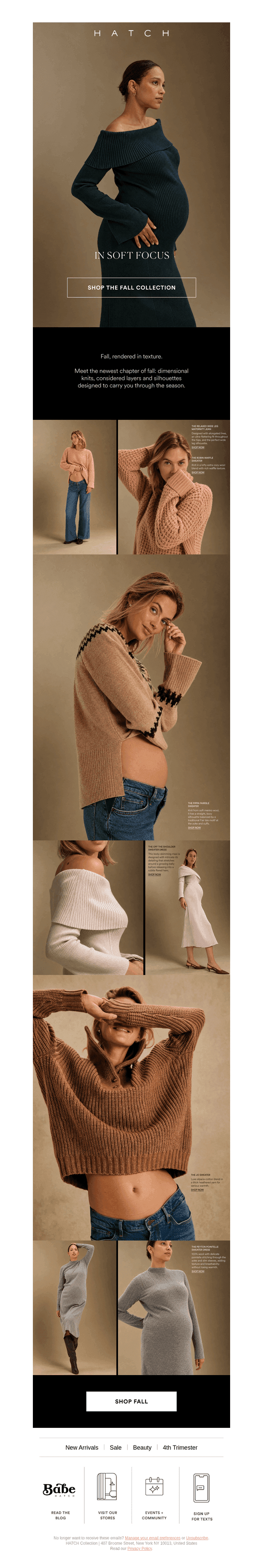 In Soft Focus: The Fall Collection Is Here 🤎