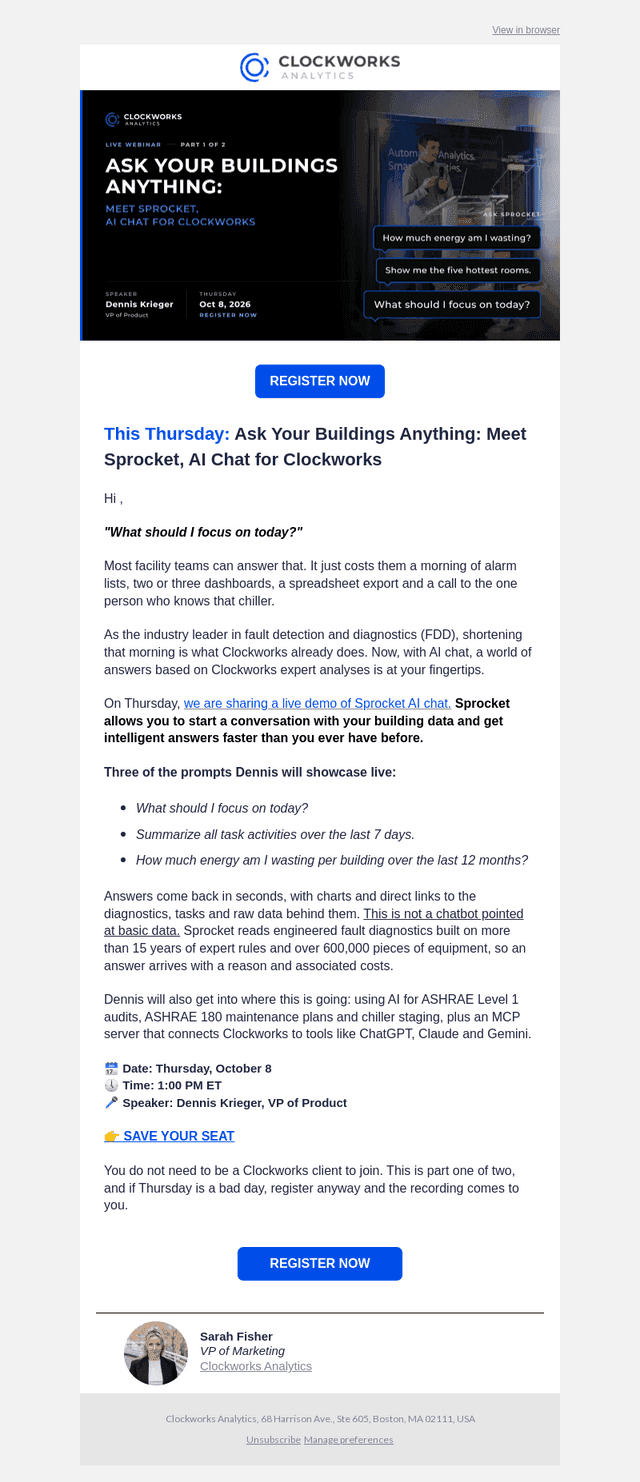 Ask your building anything (live AI Chat demo)