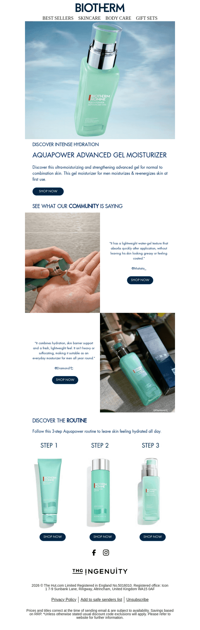 Explore Aquapower Advanced Gel Moisturizer