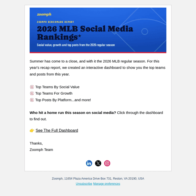 Zoomph email from Wed, Oct 7, 2026