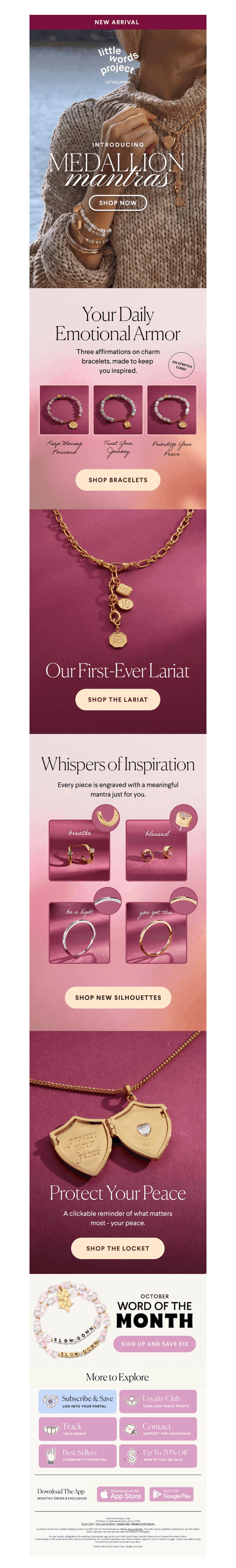 Your Mantra, Made Wearable