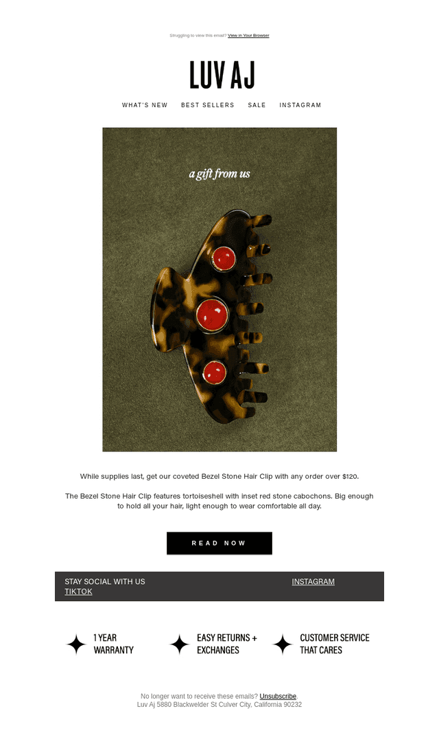 Luv Aj email from Thu, Oct 8, 2026