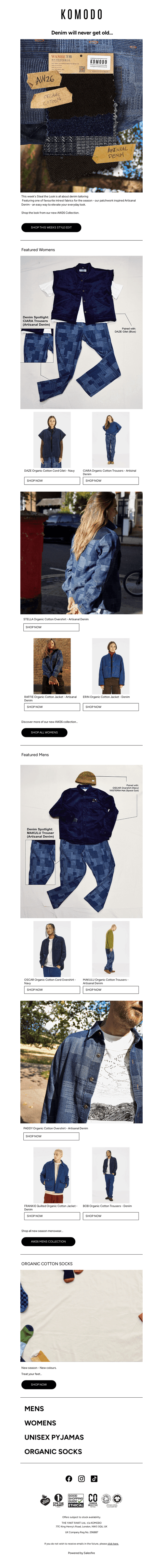 Denim layer styling for autumn