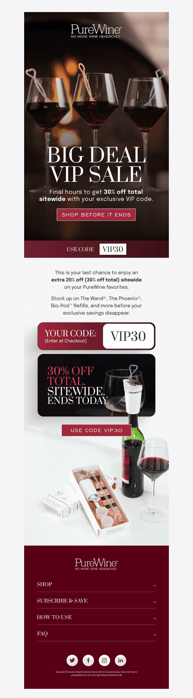 PureWine email from Thu, Oct 8, 2026