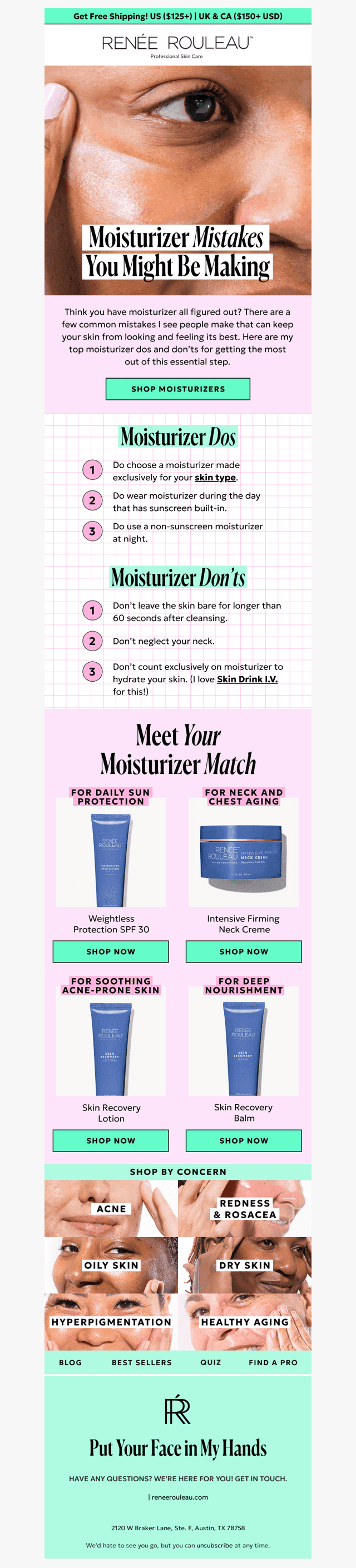 Don’t make these moisturizer mistakes