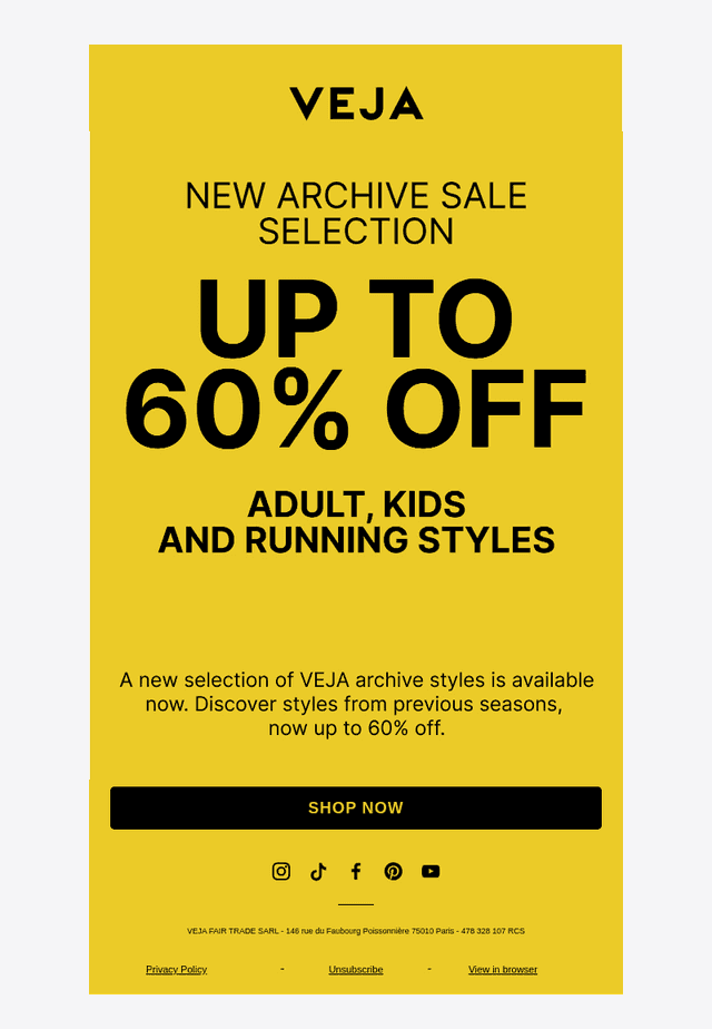 New selection of archives