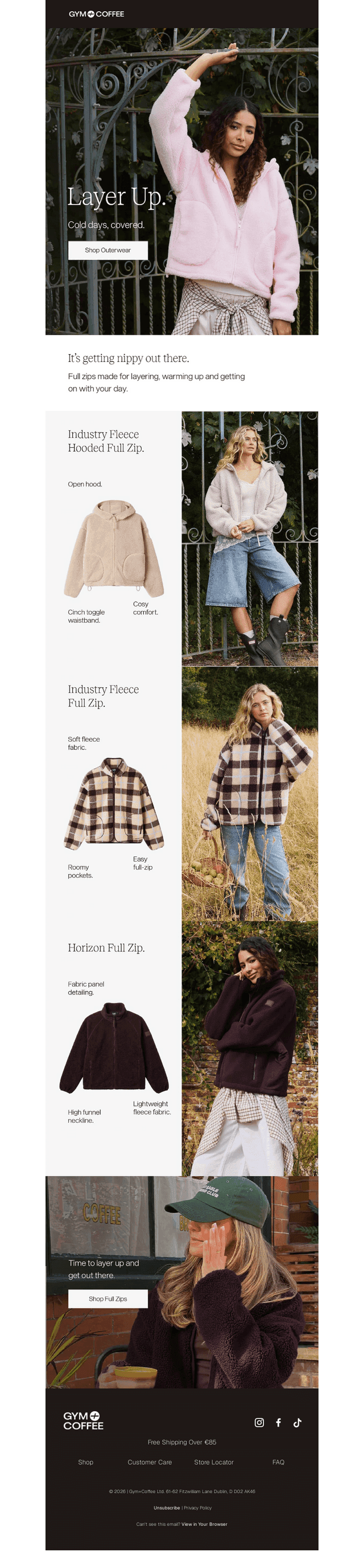 Autumn called. It wants layers.