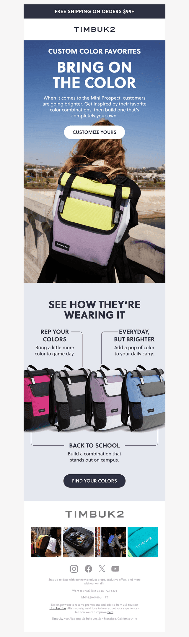 The brighter side of Custom