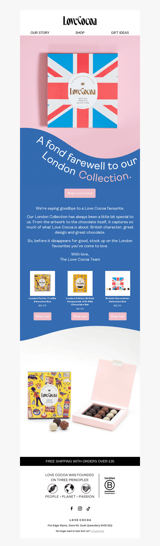Love Cocoa email from Fri, Oct 9, 2026
