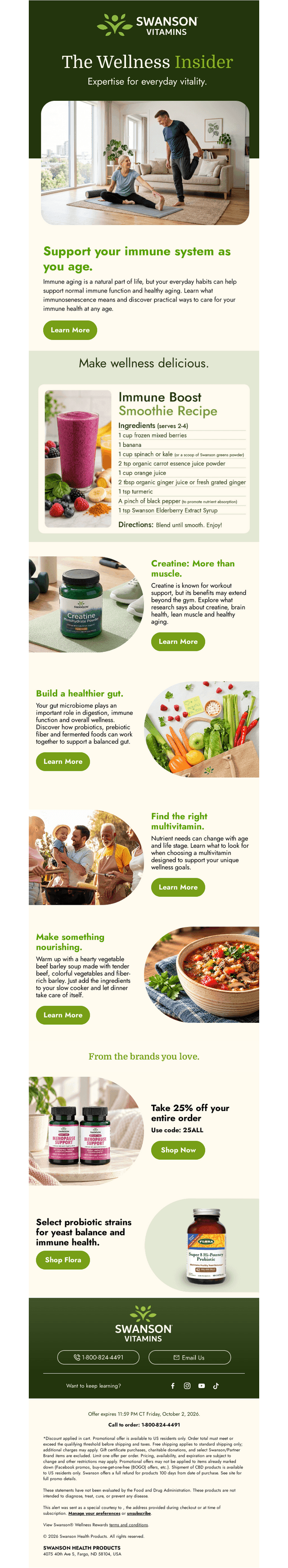 Support your immune system as you age