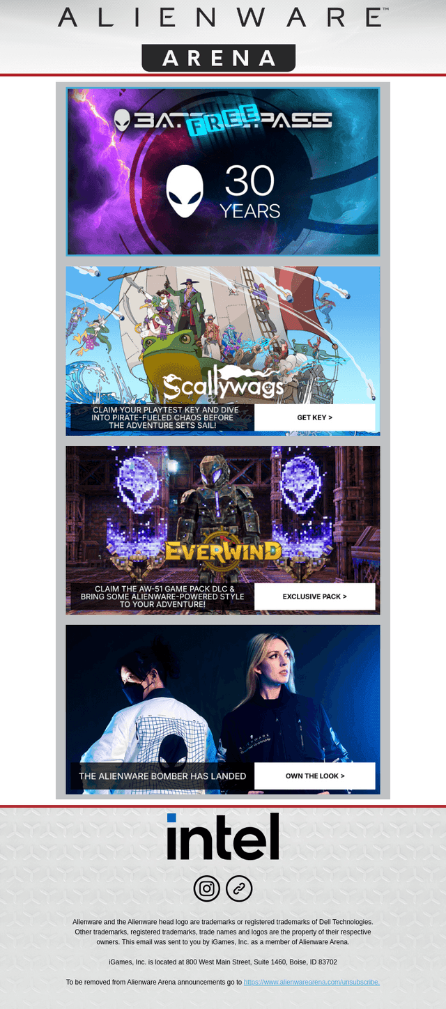 Alienware email from Fri, Oct 9, 2026