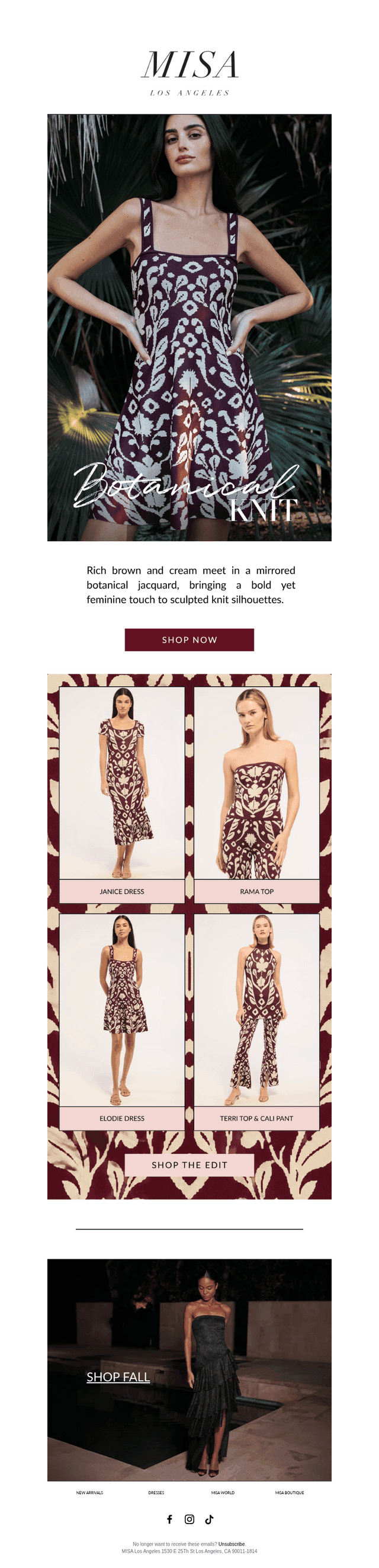 The Botanical Knit Edit 🤎