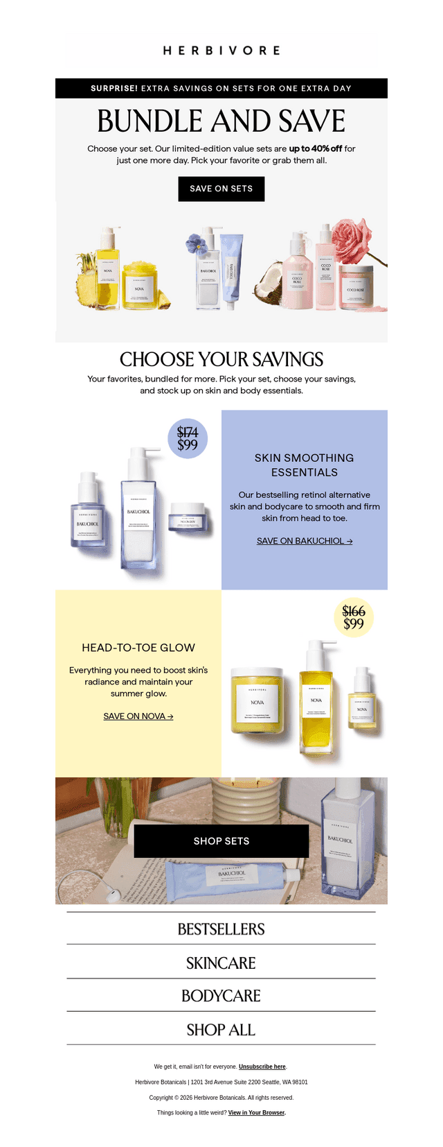 Herbivore Botanicals email from Sat, Oct 10, 2026