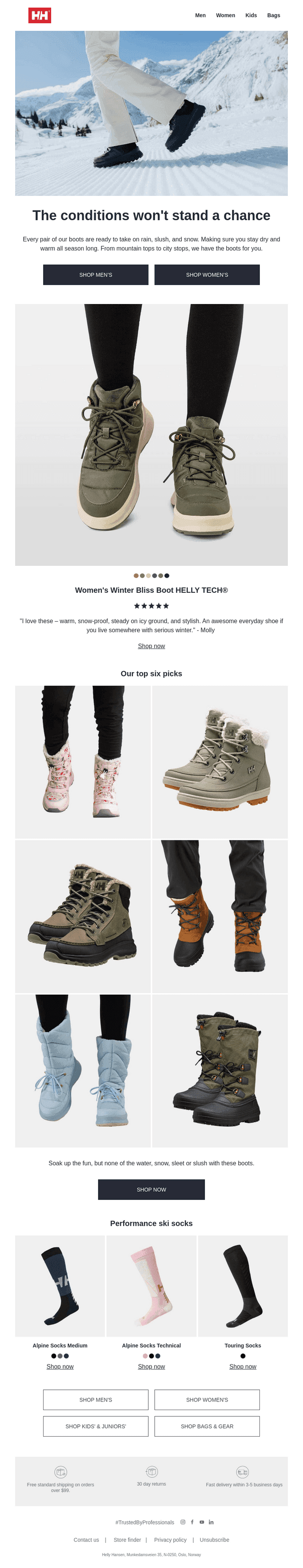 Helly Hansen email from Sun, Oct 11, 2026