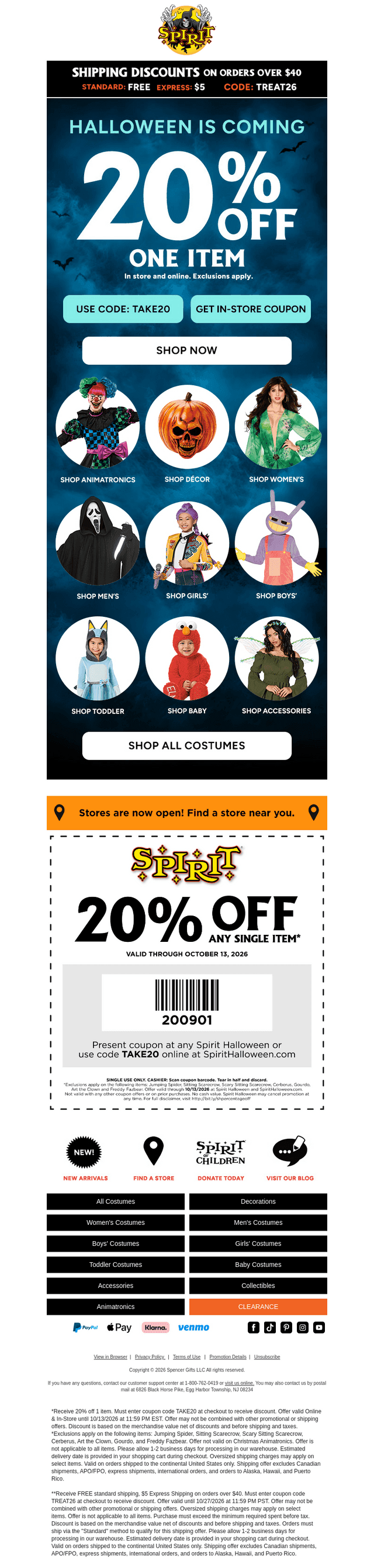 LAST CHANCE: 20% off 1 item!