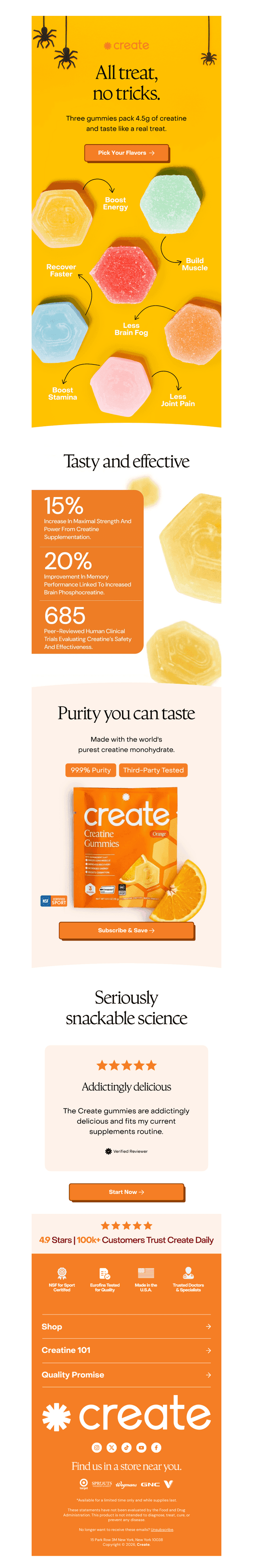 Yes, it’s supposed to taste this good