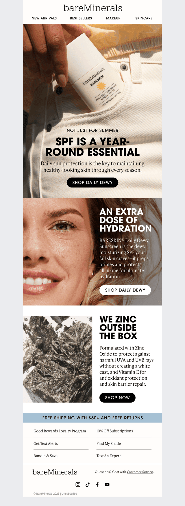 bareMinerals email from Tue, Oct 13, 2026
