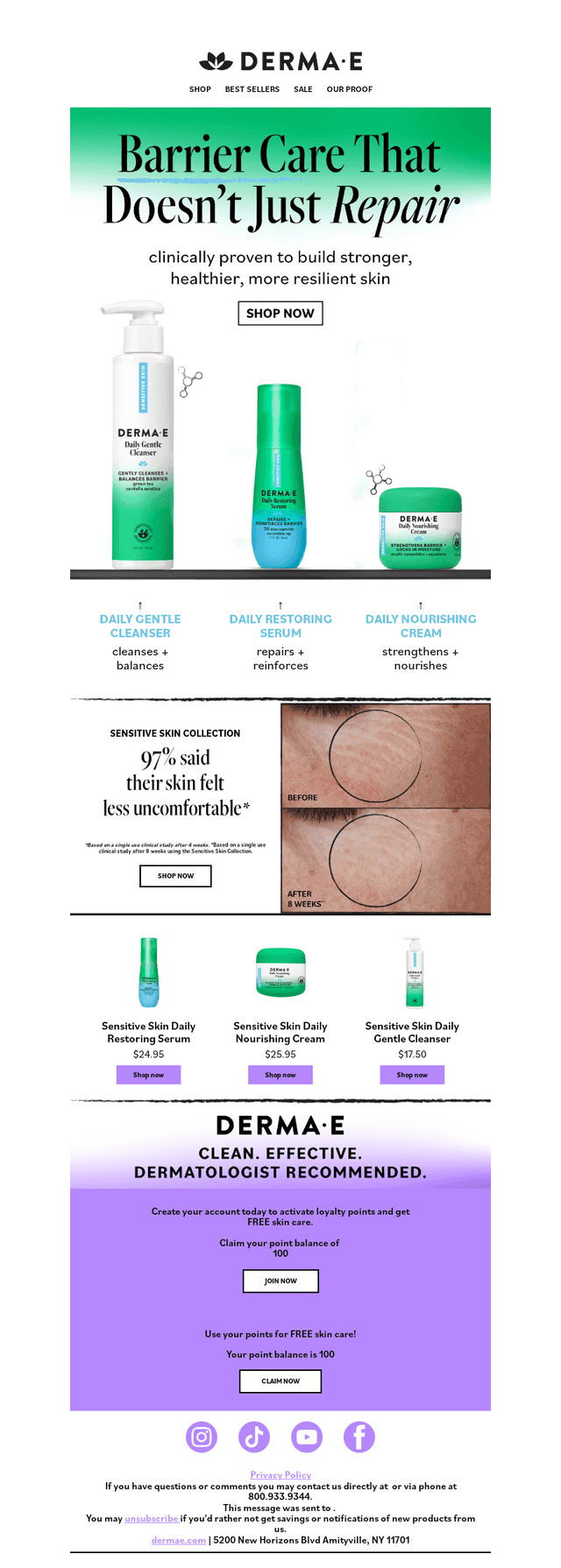 Meet our new Sensitive Skin Collection 💚