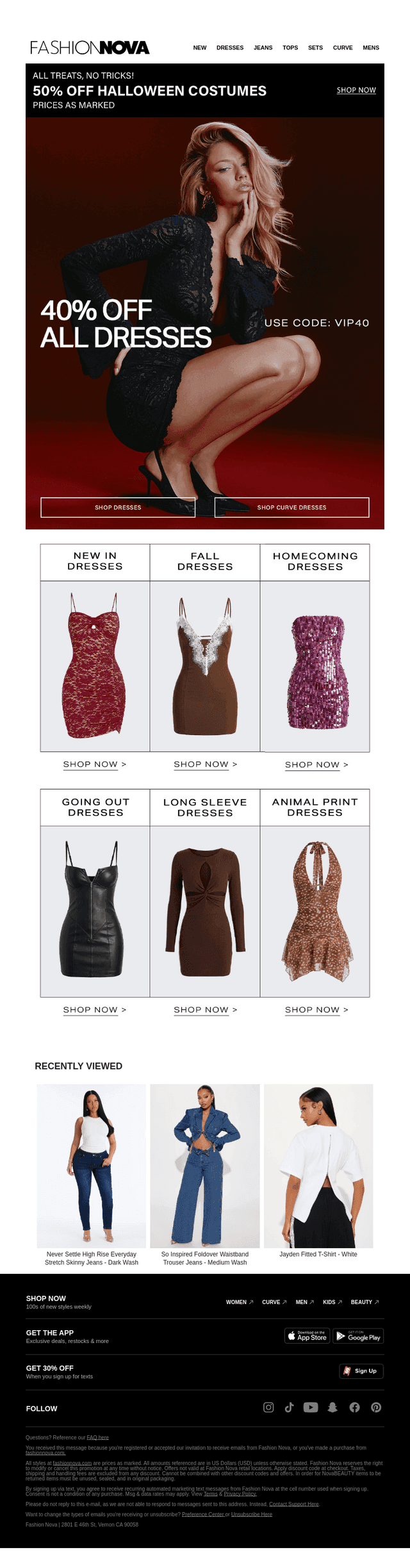 Every Dress. 40% Off. 😍💃