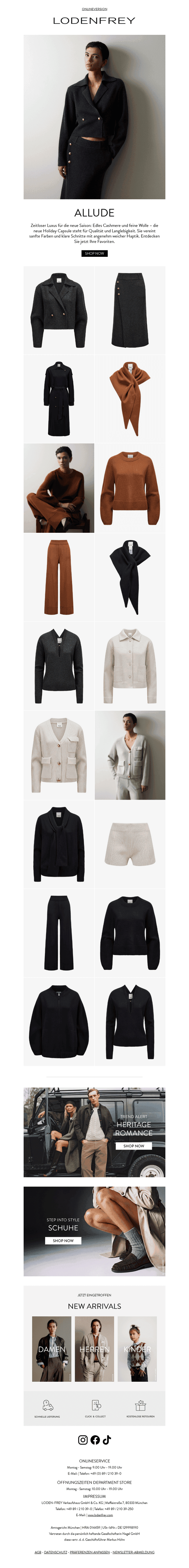 Allude: Holiday Capsule