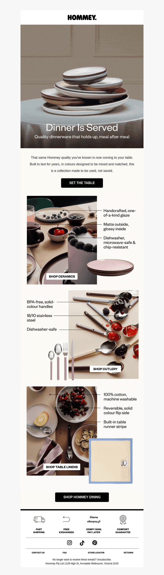 Built For Seconds: Quality Dinnerware Is Served
