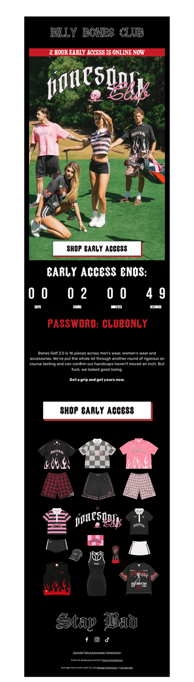 2 HOUR EARLY ACCESS IS LIVE! 🏌️‍♂️