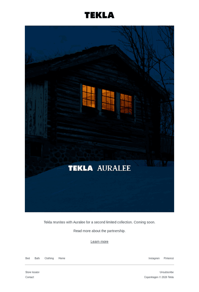Tekla email from Wed, Oct 14, 2026