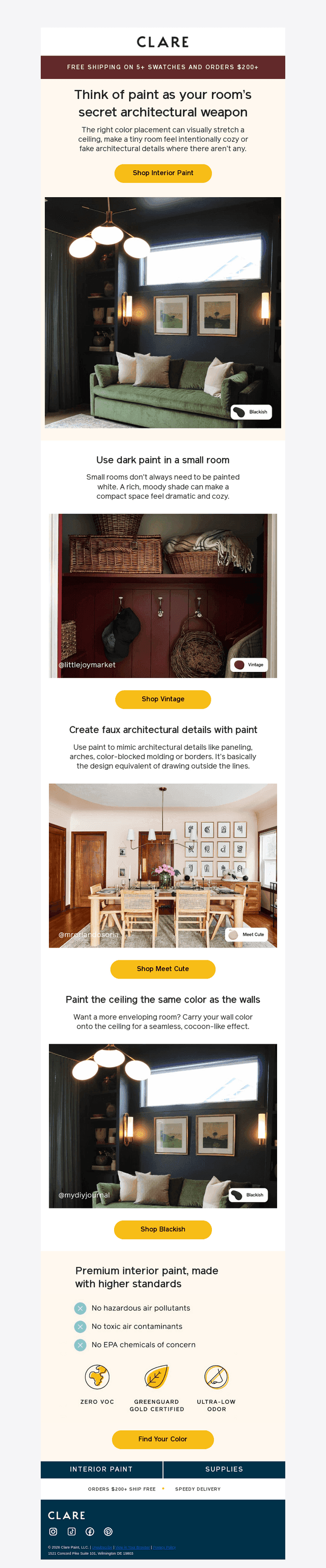 Paint tricks that make your room look bigger